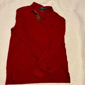 Ralph Lauren Men's Red Polo Shirt